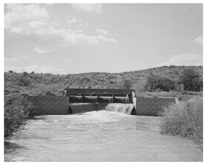 Bernalillo County Irrigation Canal New Mexico 1940