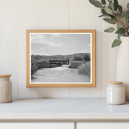 Bernalillo County Irrigation Canal New Mexico 1940