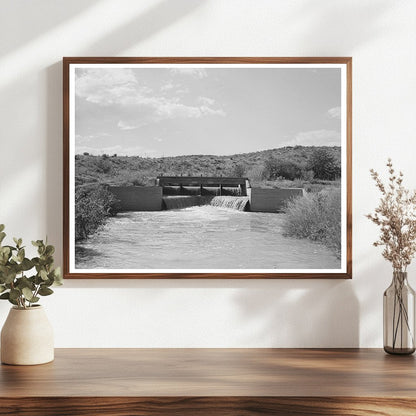 Irrigation Canal Bernalillo County New Mexico 1940