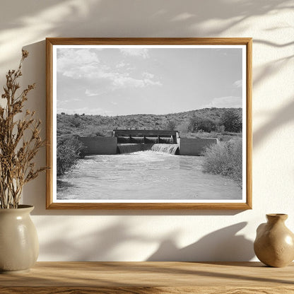 Bernalillo County Irrigation Canal New Mexico 1940