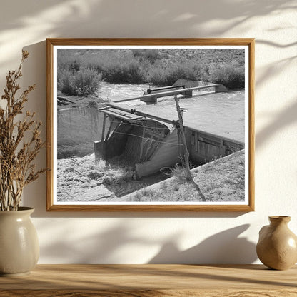 Water Diversion for Agriculture in New Mexico 1940