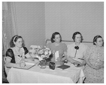 Women of the Womens Welfare Society Santa Clara 1940