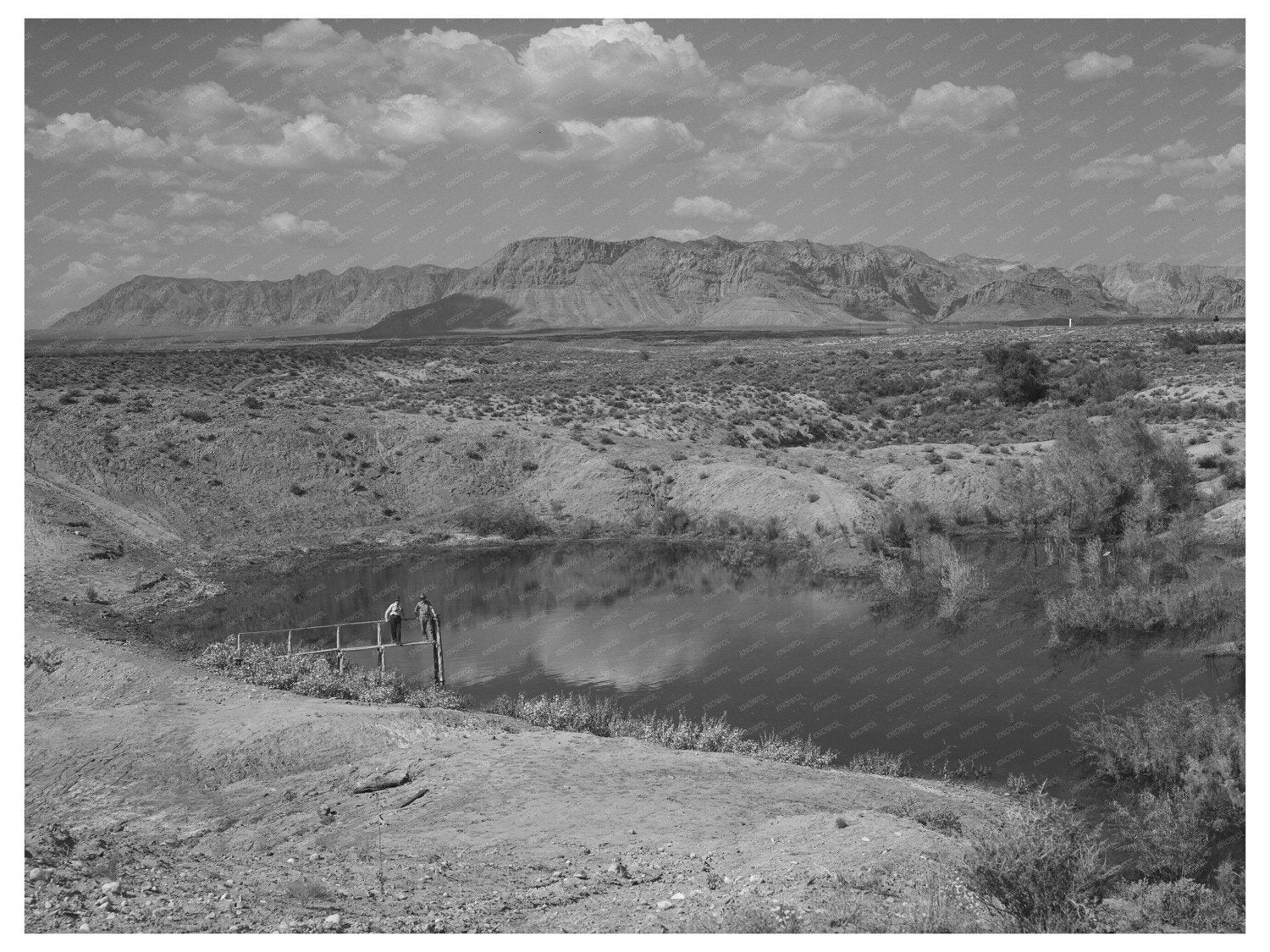 1940 Irrigation Water Reservoir in Washington County Utah