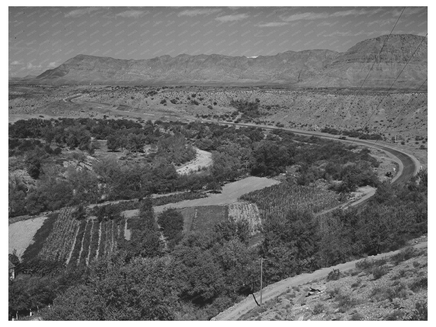 Santa Clara Utah Productive Farm October 1940