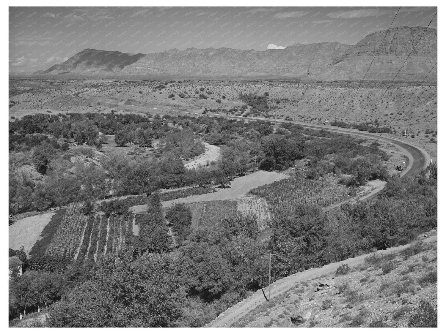 Vintage Farm in Santa Clara Utah October 1940