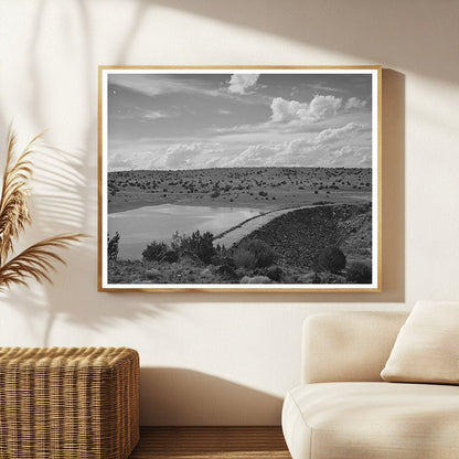 Concho Arizona Main Dam Vintage Image 1940