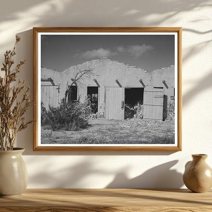 1940 Vintage Image of Converted Tourist Courts in Concho AZ