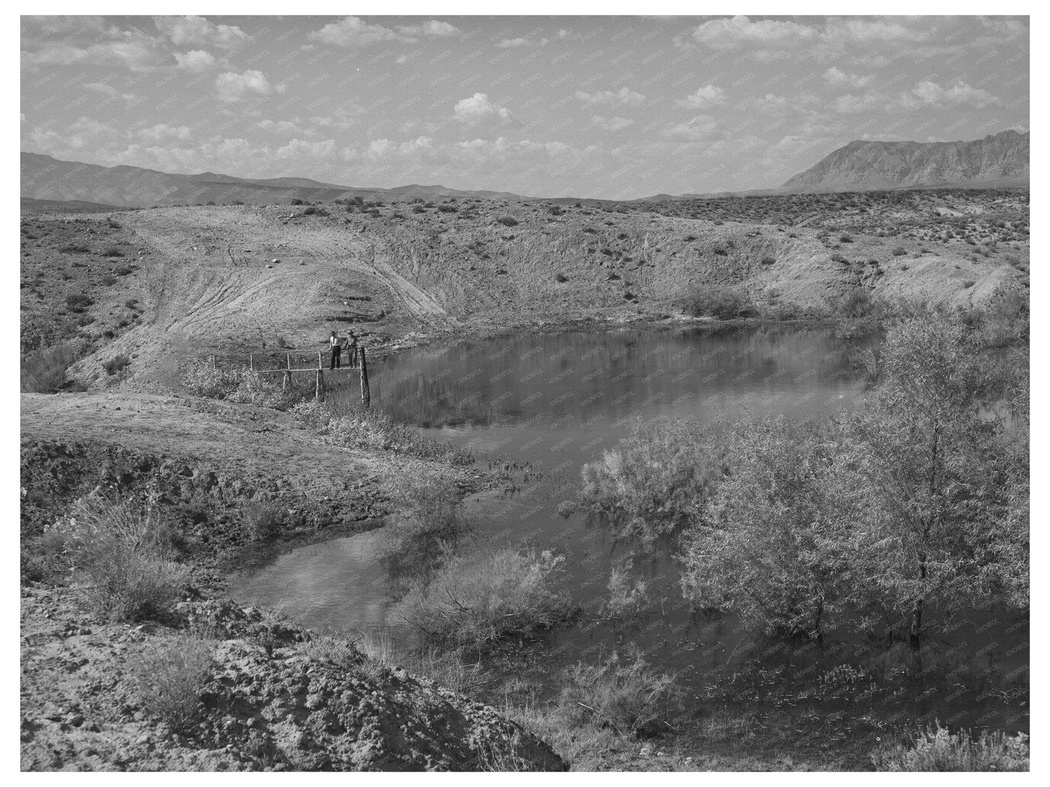 1940 Reservoir for Irrigation in Washington County Utah