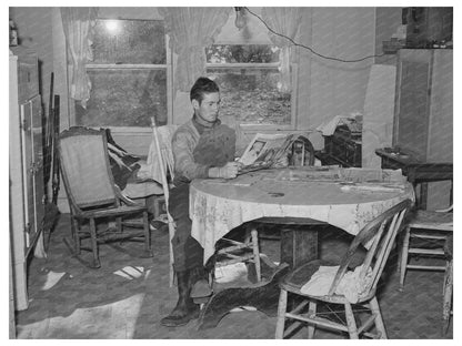1940 Vintage Kitchen of Tehama County Farmer Perry Warner