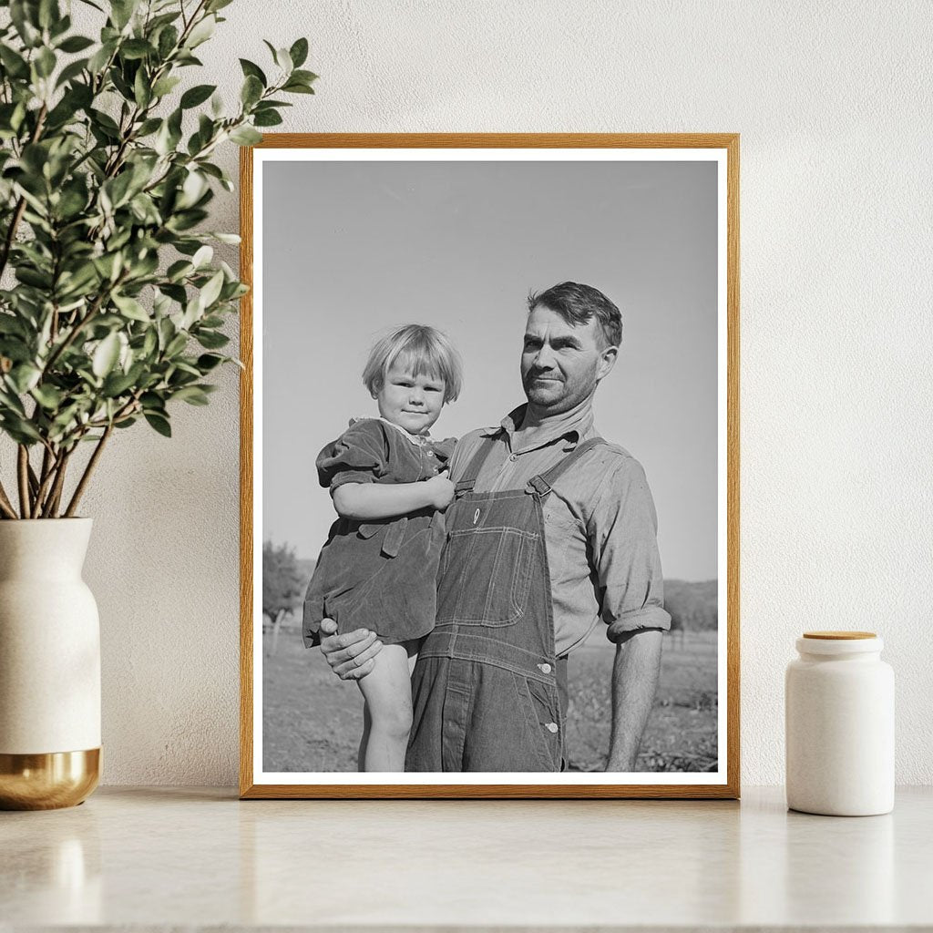 John Frost and Daughter in Tehama County 1940