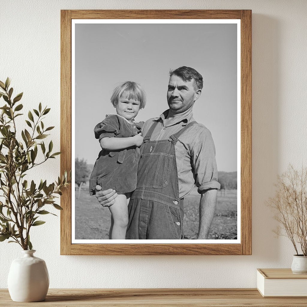 John Frost and Daughter in Tehama County 1940