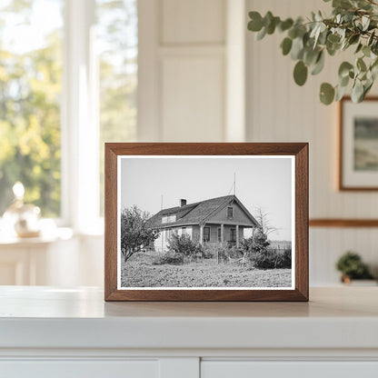 Elof Hansen Farm Home Yuba County California 1940 Photo