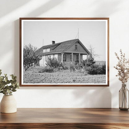 Elof Hansen Farm Home Yuba County California 1940 Photo