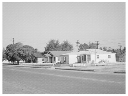 Delano California Houses November 1940 FSA Collection
