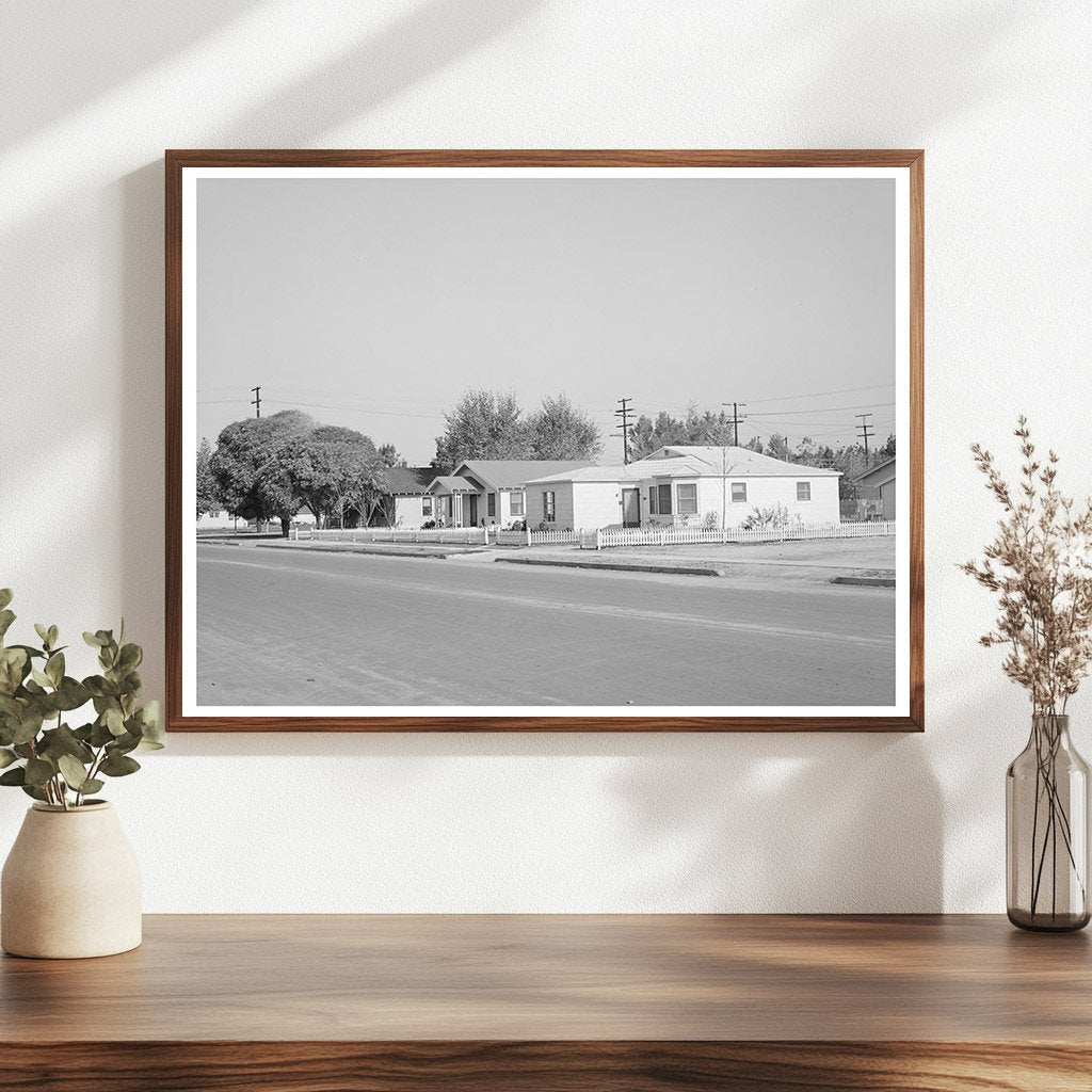 Delano California Houses November 1940 FSA Collection