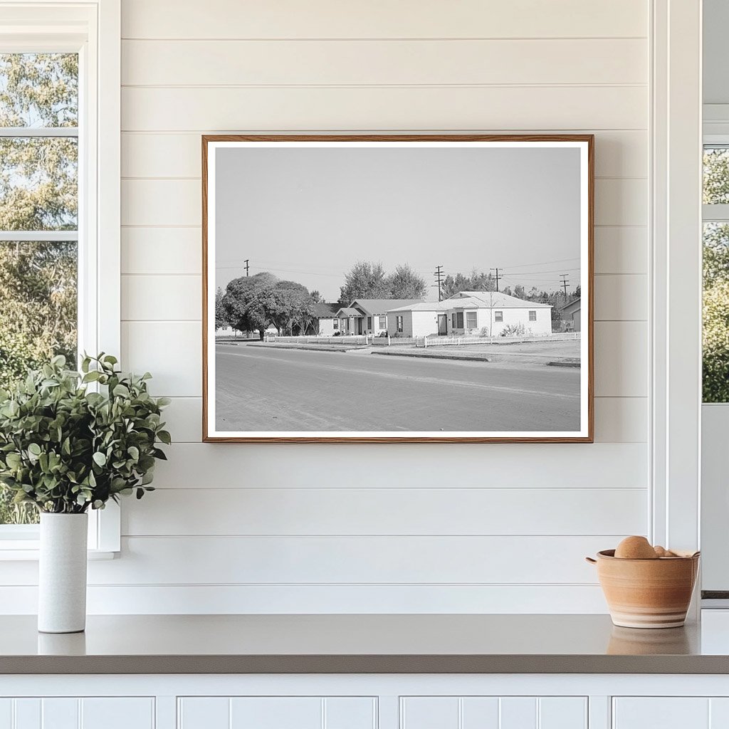 Delano California Houses November 1940 FSA Collection