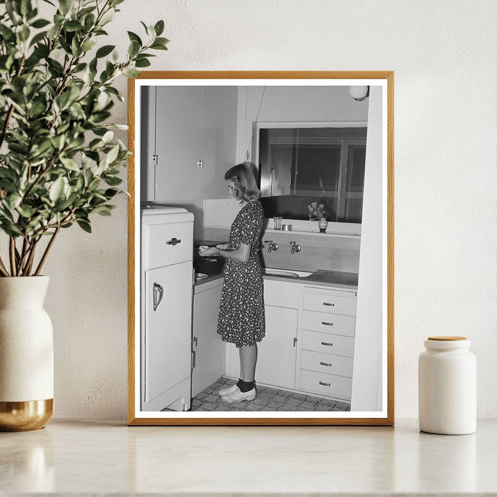 Vintage Kitchen Corner at Mineral King Farm California 1940