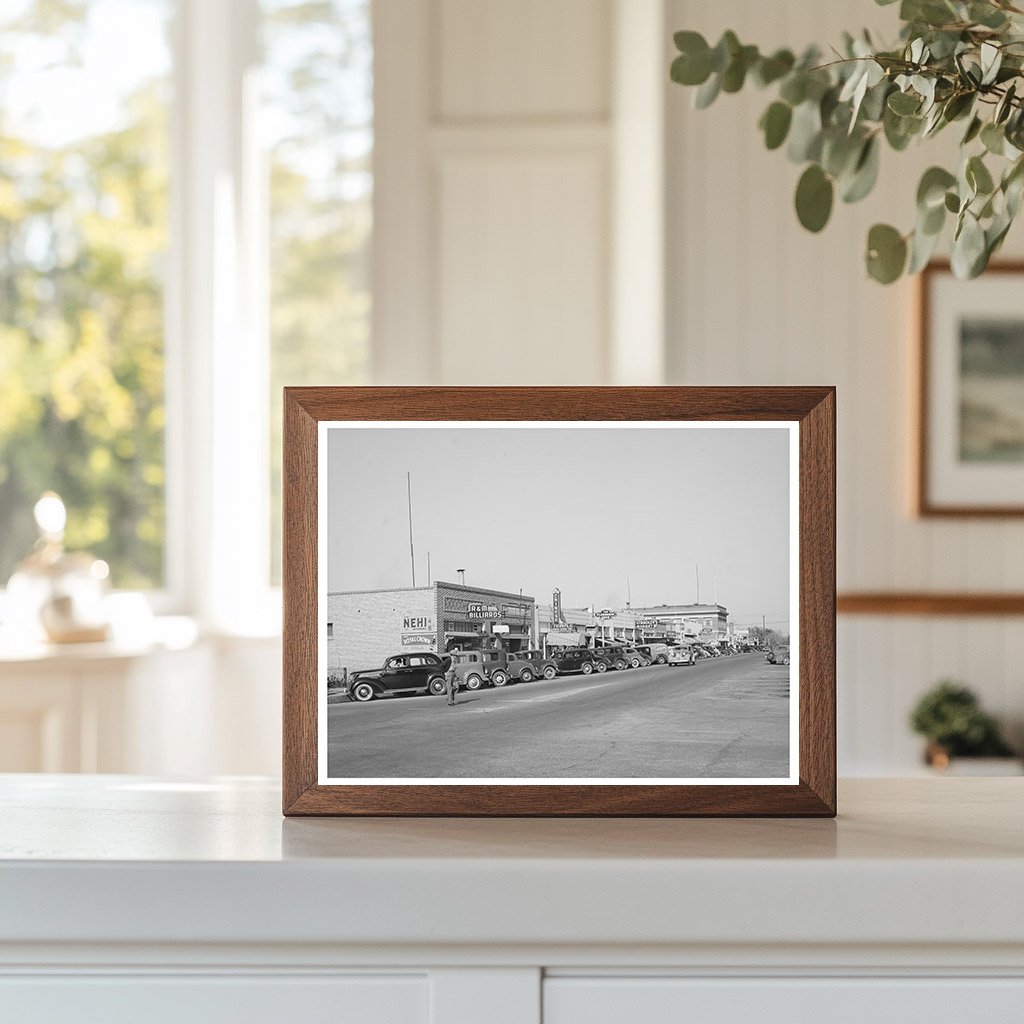 Delano California Main Street Scene November 1940