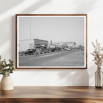 Delano California Main Street Scene November 1940