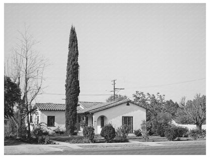 Delano California House FSA OWI Collection November 1940