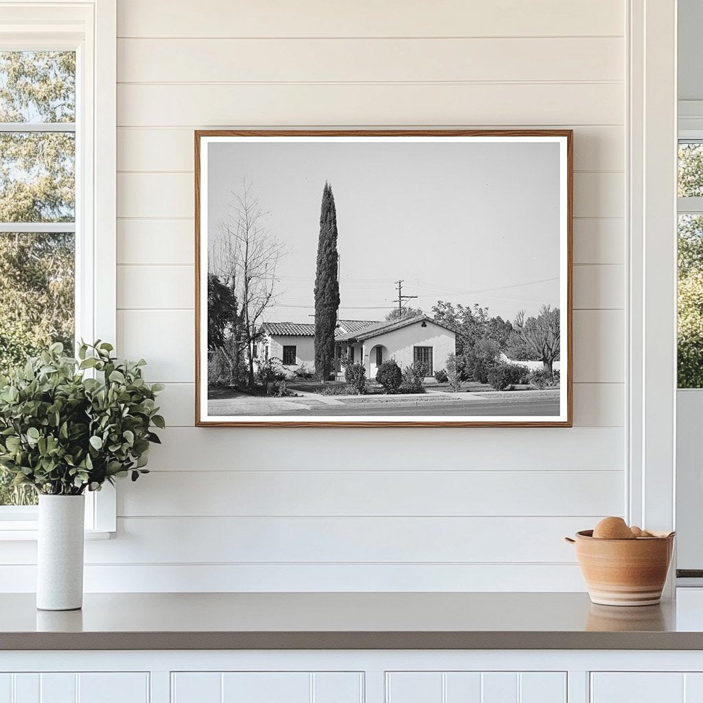 Delano California House FSA OWI Collection November 1940