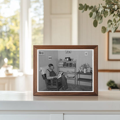 Living Room of Mr. Schmidt Mineral King Farm November 1940