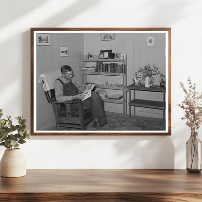 Living Room of Mr. Schmidt Mineral King Farm November 1940