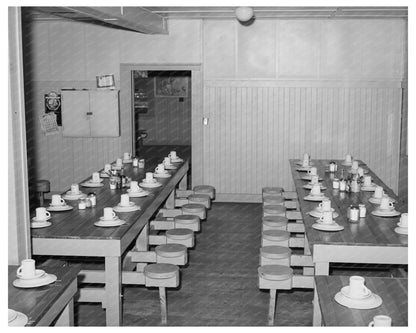 1940 Mess Hall for Single Workers at Earl Fruit Company