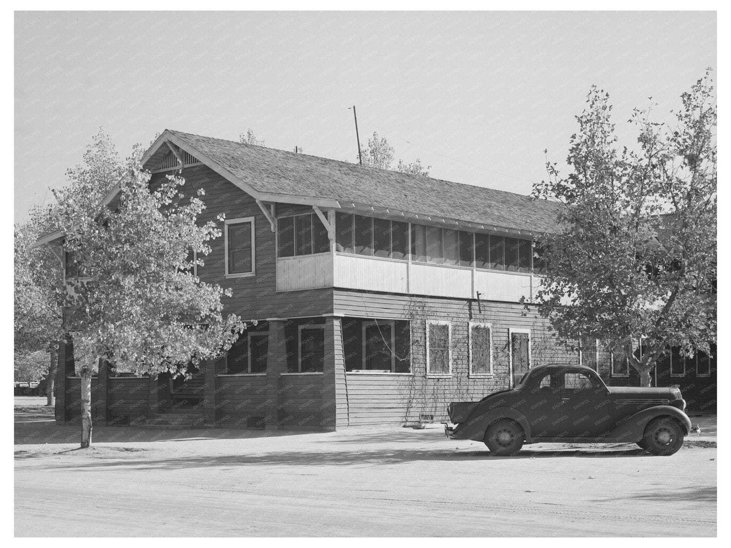 Bunk House at Earl Fruit Company Ranch Kern County 1940
