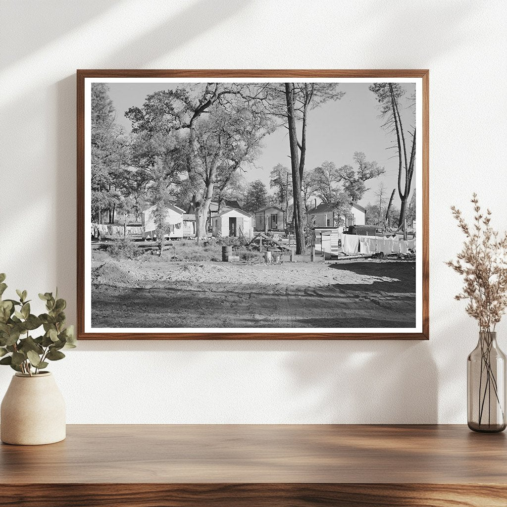 Houses of Workers at Shasta Dam Project City 1940