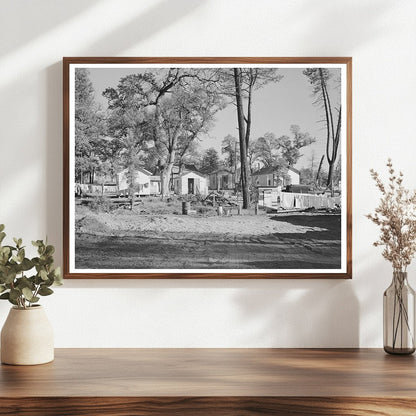 Houses of Workers at Shasta Dam Project City 1940