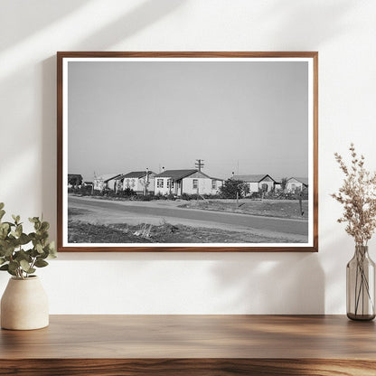 Earlimart California Houses November 1940 Historic Photo