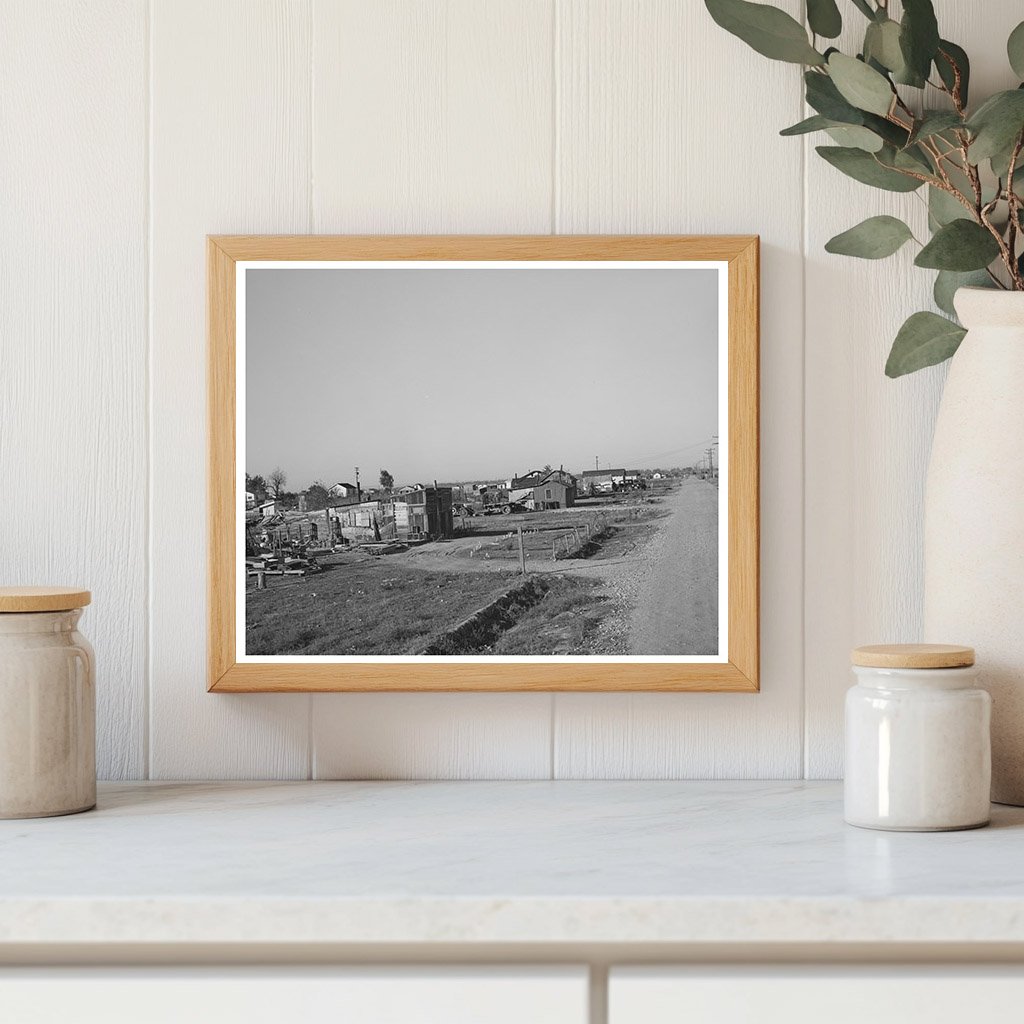 Vintage 1940 Residential Area in Bull Tract Marysville CA