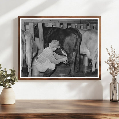 Electric Milking Equipment at Mineral King Farm 1940