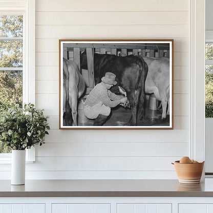 Electric Milking Equipment at Mineral King Farm 1940