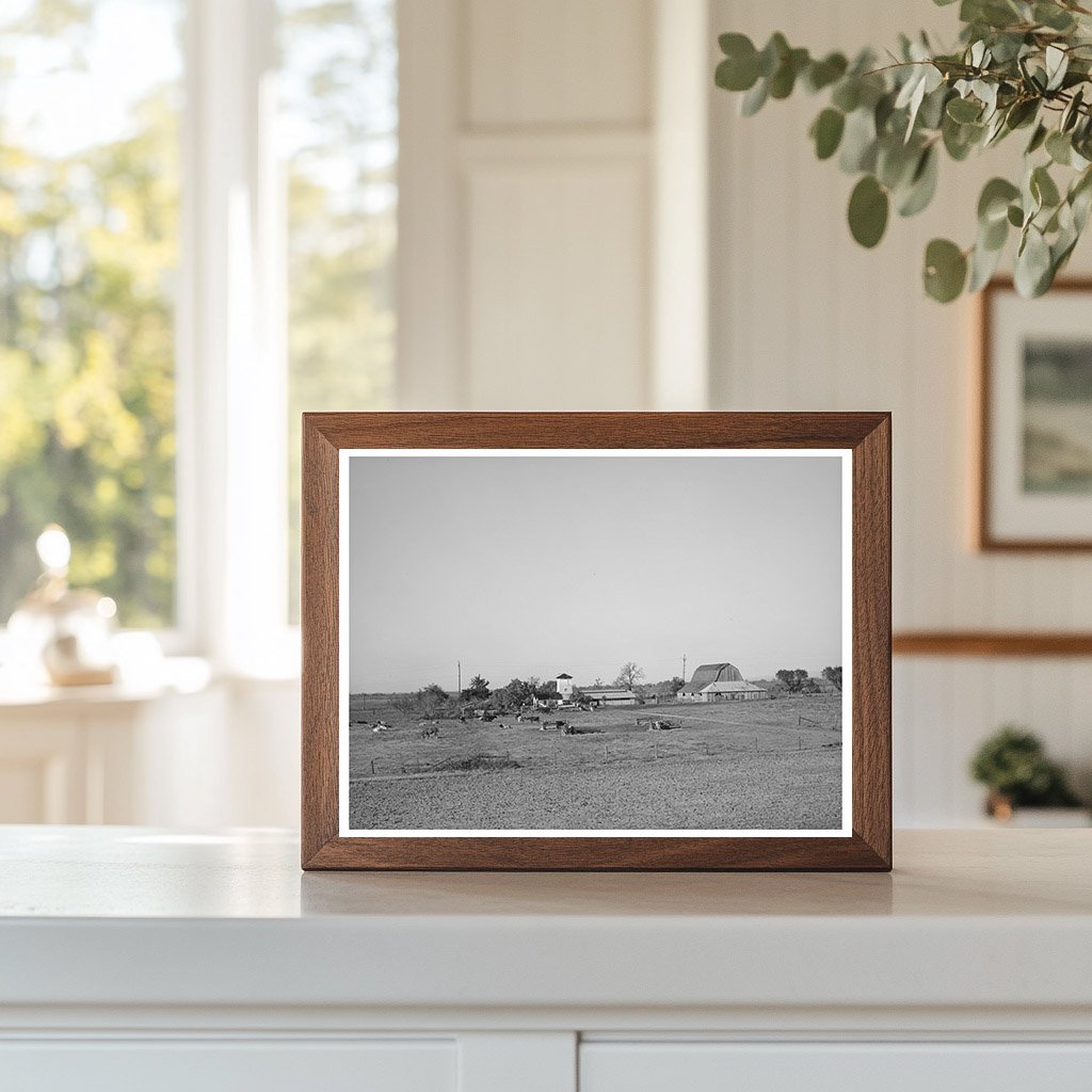 Carl Rubel Dairy Farm Yuba County California 1940