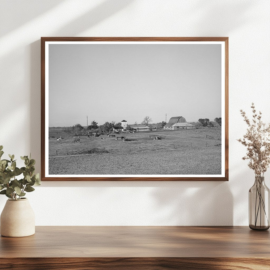 Carl Rubel Dairy Farm Yuba County California 1940