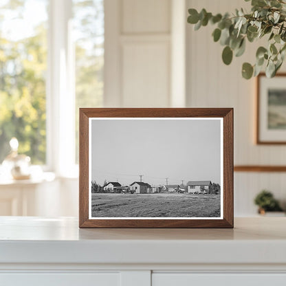 Earlimart California Houses November 1940 Vintage Photo