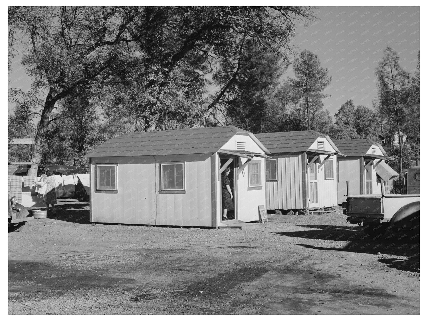 Vintage 1940 Tourist Courts in Project City California