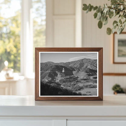 Shasta Dam Construction Central Tower November 1940