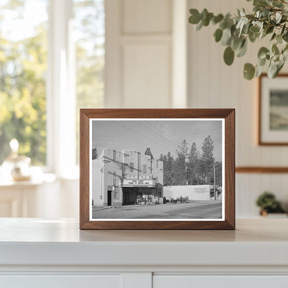 Vintage Movie Theater Main Street Central City 1940