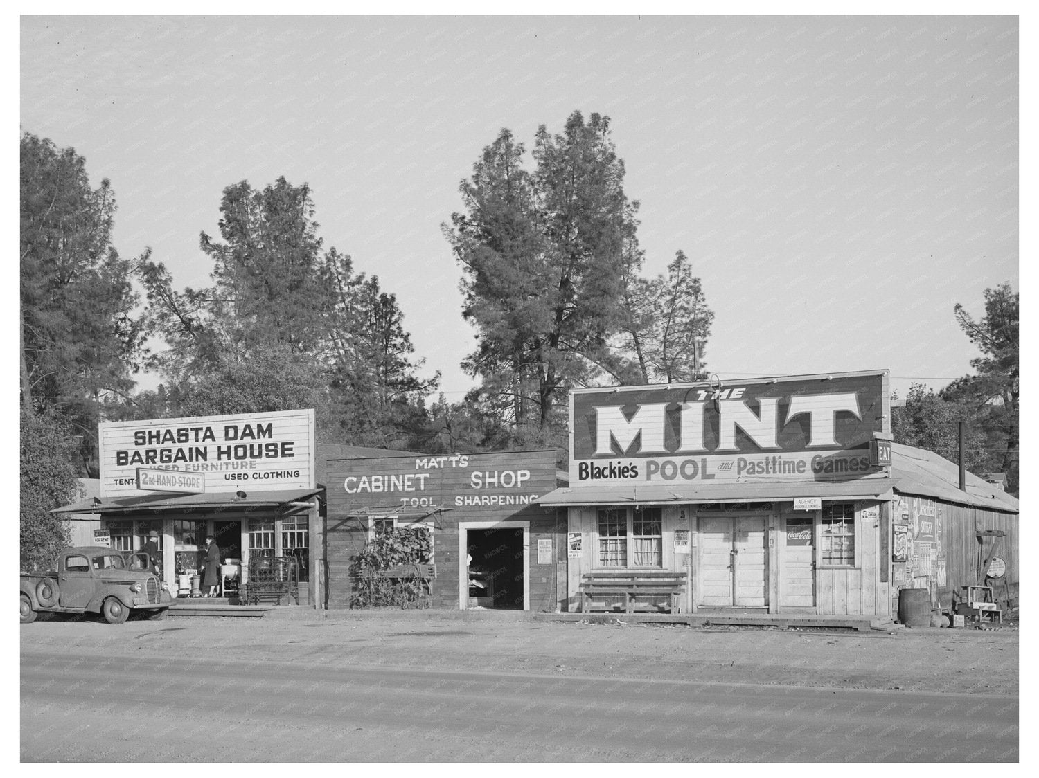 Central City California Business Growth November 1940