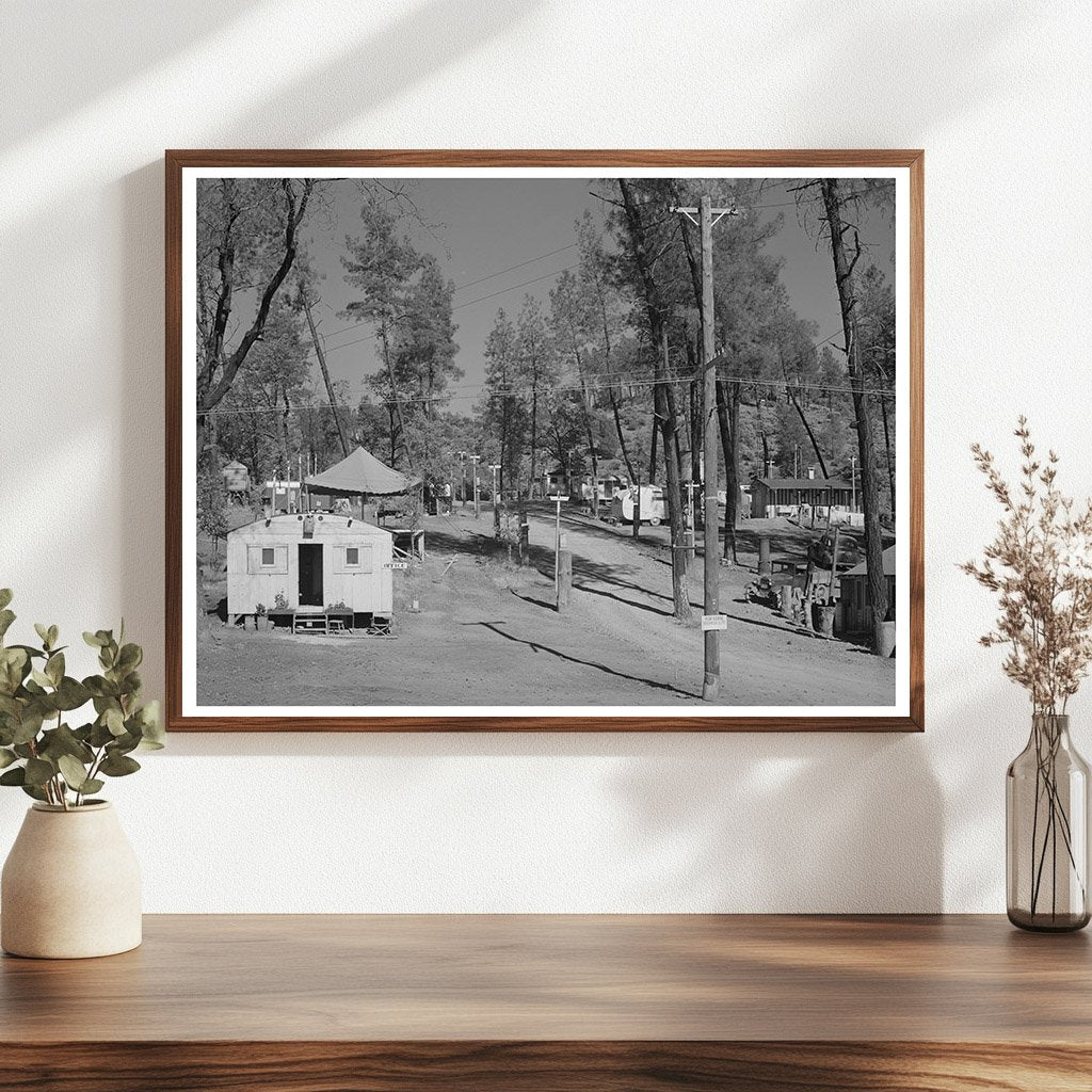 Shasta County Tourist Camp for Dam Workers 1940