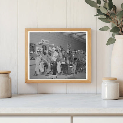 Shasta Dam Construction Workers Pay November 1940