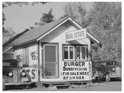 Real Estate Office in Central Valley Shasta County 1940