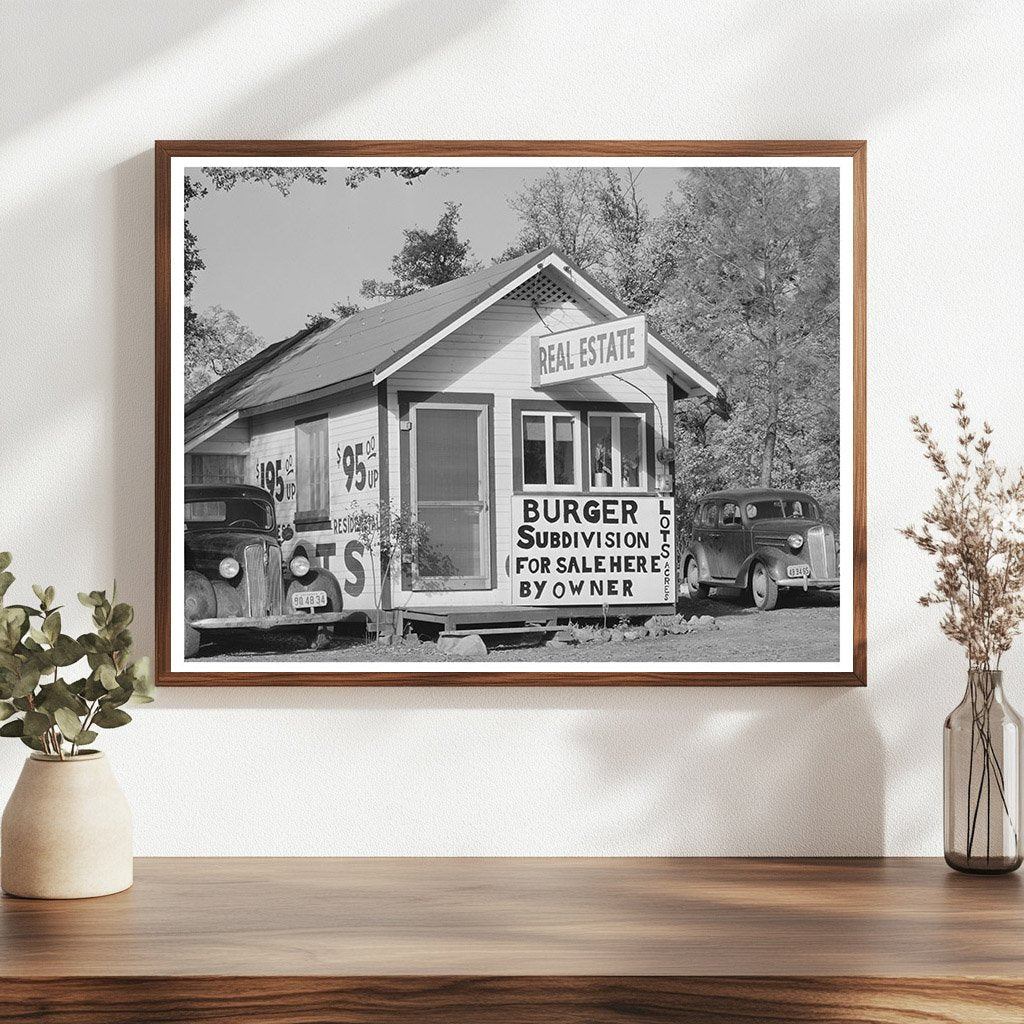 Real Estate Office in Central Valley Shasta County 1940
