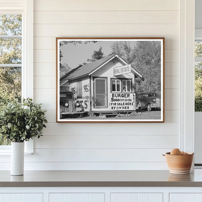 Real Estate Office in Central Valley Shasta County 1940