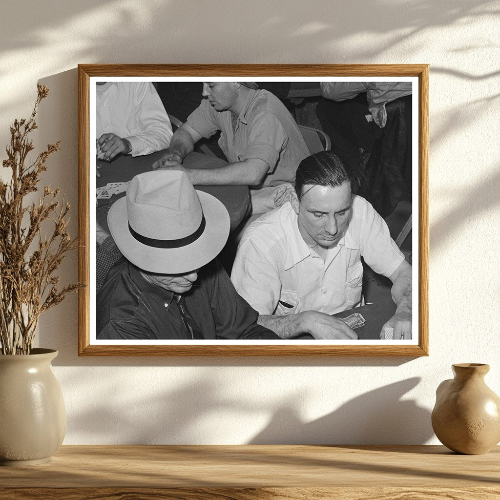 Poker Game at Shasta Dam November 1940