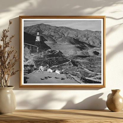 Shasta Dam Central Tower 1940 Infrastructure Project