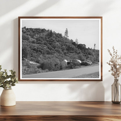 1940 Trailer and Tent Camp of Shasta Dam Workers